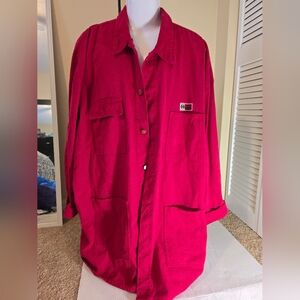 Vintage Cross Colours Denim Chore Jacket – Size 3 (3XL) – USA Made – 90s Hip Hop